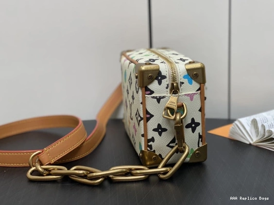 Aaa replica ru SOFT LOUIS MINI TRUNK-18.5*13*8cm VUITTON 0806